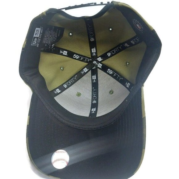 9Forty New Era Los Angeles Dodgers Snapback On Field Hat Cap Camouflage - Picture 6 of 7